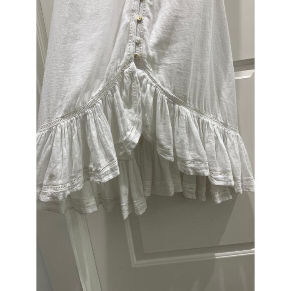 NWT Rails Frida Midi Tank Linen Dress in White Sz XS - Picture 6 of 12